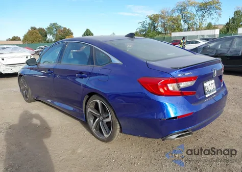 2021 Honda Accord Sport из США, поврежденный, VIN 1HGCV1F37MA008622